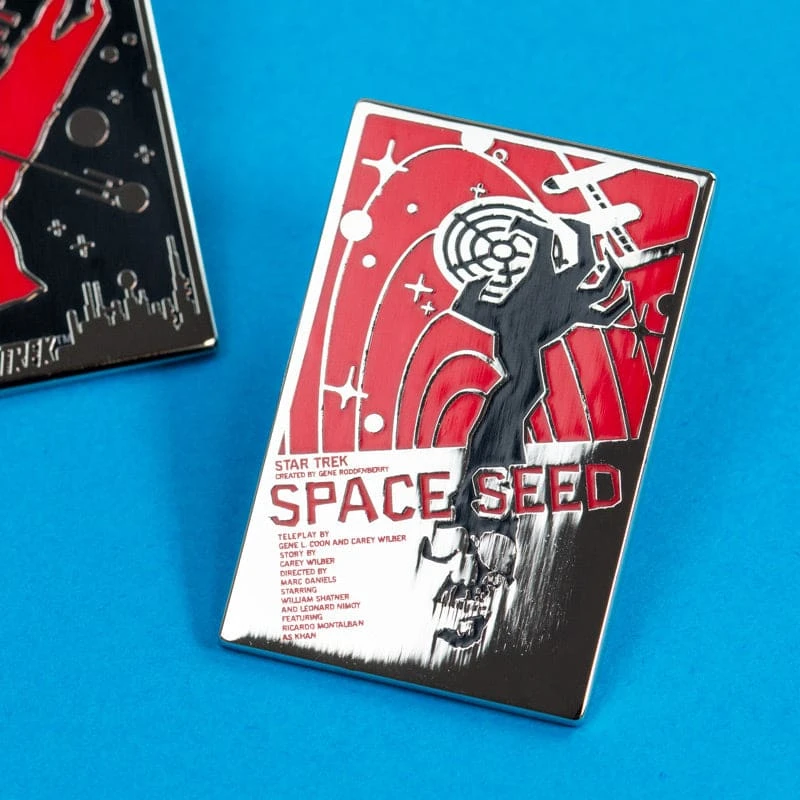 Pin Kings Star Trek Enamel Pin Badge Set 1.2 – The Devil In The Dark & Space Seed 5 Pin Kings Star Trek Enamel Pin Badge Set 1.2 – The Devil In The Dark & Space Seed