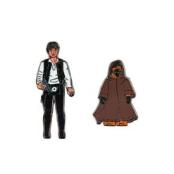 Pin Kings Star Wars Enamel Pin Badge Set 1.5 - Han Solo And Jawa Accessories 13 Pin Kings Star Wars Enamel Pin Badge Set 1.5 - Han Solo And Jawa Accessories
