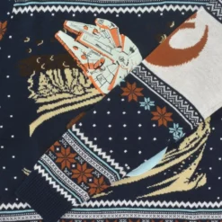 Star Wars Christmas Jumper Star Wars: Space Slug Escape Sweater 12 Star Wars Christmas Jumper Star Wars: Space Slug Escape Sweater