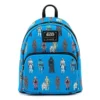Official Loungefly Star Wars Action Figures AOP Mini Backpack