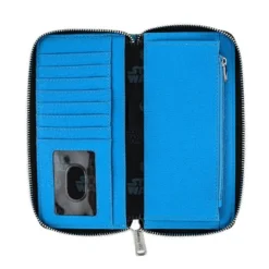 Official Loungefly Star Wars Action Figures AOP Zip Around Wallet
