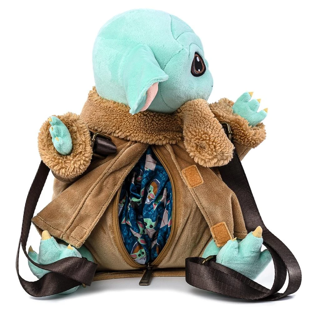 The Mandalorian Bags Loungefly The Madalorian “The Child” Plush Backpack 4 The Mandalorian Bags Loungefly The Madalorian “The Child” Plush Backpack