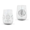 Anime Official Dragon Ball Crystal Glasses 2-Pack