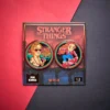 Pin Kings Stranger Things Enamel Pin Badge Set 1.2 – Billy And Max Accessories