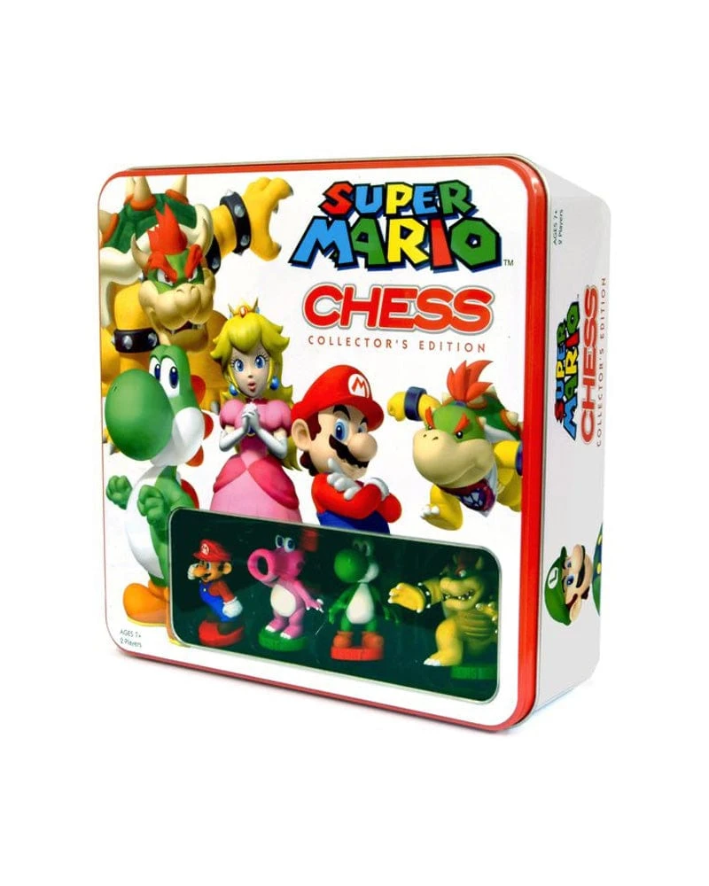 Official Nintendo Super Mario Tin Chess Set 4 Official Nintendo Super Mario Tin Chess Set