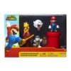 Nintendo Official Super Mario Acorn Plains Diorama Set (Koopa Troopa, Dry Bones, Pipe) 6cm / 2.5"
