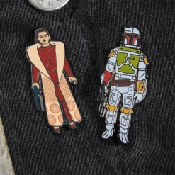Pin Kings Star Wars Enamel Pin Badge Set 1.11– Boba Fett And Leia Organa (Bespin Gown) 12 Pin Kings Star Wars Enamel Pin Badge Set 1.11– Boba Fett And Leia Organa (Bespin Gown)