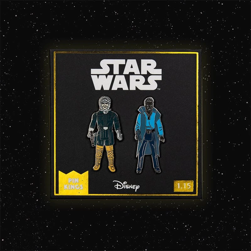Pin Kings Star Wars Enamel Pin Badge Set 1.15 – Han Solo (Hoth Outfit) And Lando Calrissian Accessories 3 Pin Kings Star Wars Enamel Pin Badge Set 1.15 – Han Solo (Hoth Outfit) And Lando Calrissian Accessories