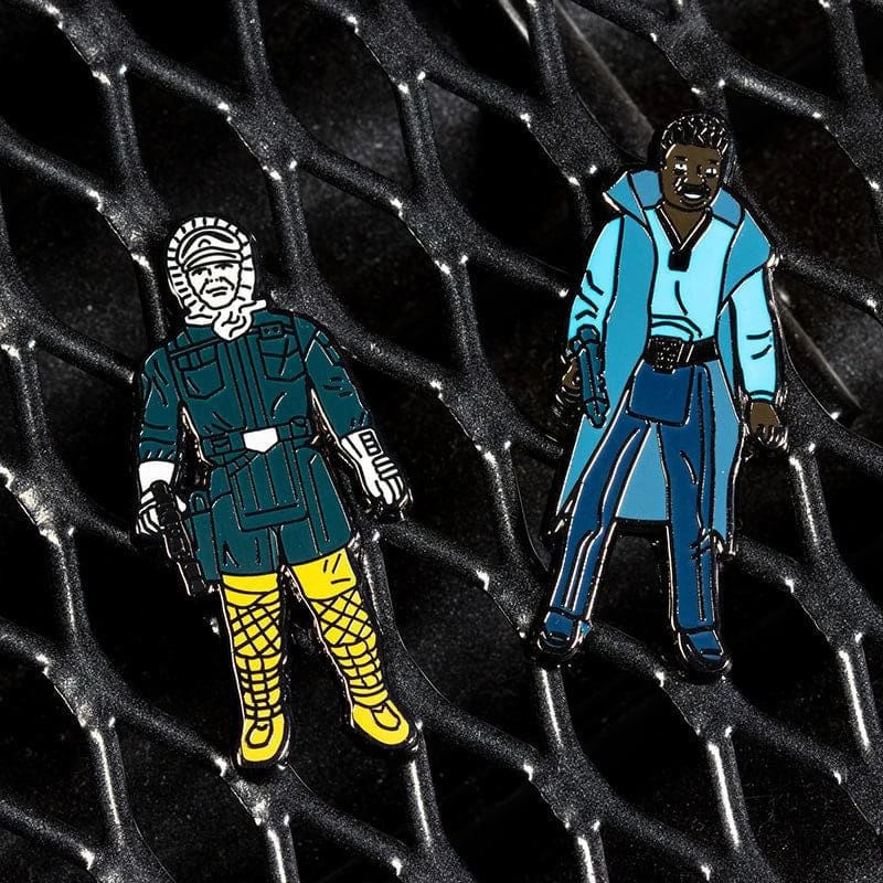 Pin Kings Star Wars Enamel Pin Badge Set 1.15 – Han Solo (Hoth Outfit) And Lando Calrissian Accessories 4 Pin Kings Star Wars Enamel Pin Badge Set 1.15 – Han Solo (Hoth Outfit) And Lando Calrissian Accessories