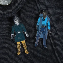 Pin Kings Star Wars Enamel Pin Badge Set 1.15 – Han Solo (Hoth Outfit) And Lando Calrissian Accessories 12 Pin Kings Star Wars Enamel Pin Badge Set 1.15 – Han Solo (Hoth Outfit) And Lando Calrissian Accessories