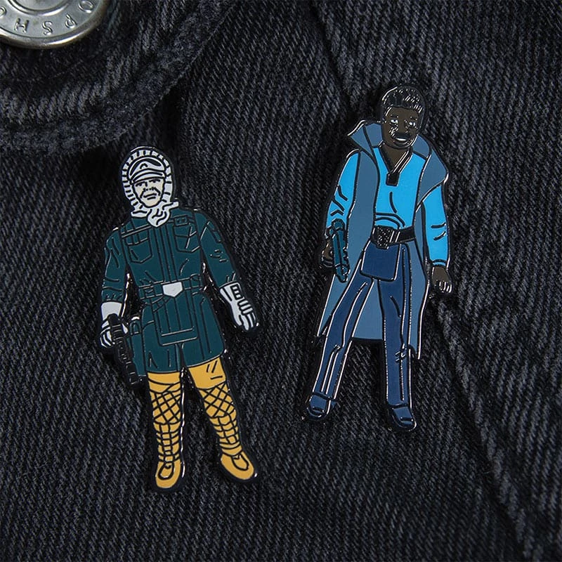 Pin Kings Star Wars Enamel Pin Badge Set 1.15 – Han Solo (Hoth Outfit) And Lando Calrissian Accessories 7 Pin Kings Star Wars Enamel Pin Badge Set 1.15 – Han Solo (Hoth Outfit) And Lando Calrissian Accessories