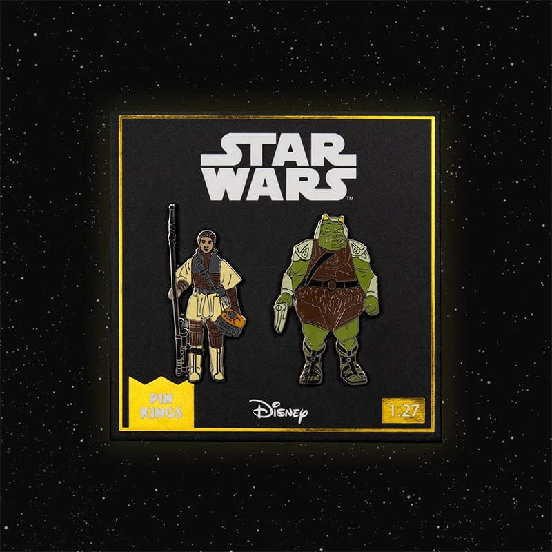 Pin Kings Star Wars Enamel Pin Badge Set 1.27 – Princess Leia Organa (Boushh Disguise) And Gamorrean Guard 3 Pin Kings Star Wars Enamel Pin Badge Set 1.27 – Princess Leia Organa (Boushh Disguise) And Gamorrean Guard