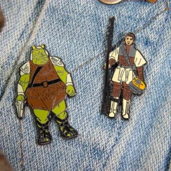 Pin Kings Star Wars Enamel Pin Badge Set 1.27 – Princess Leia Organa (Boushh Disguise) And Gamorrean Guard 12 Pin Kings Star Wars Enamel Pin Badge Set 1.27 – Princess Leia Organa (Boushh Disguise) And Gamorrean Guard