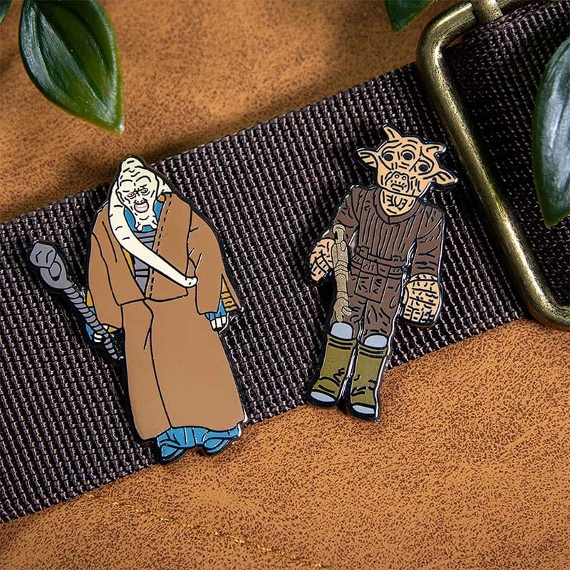 Pin Kings Star Wars Enamel Pin Badge Set 1.32 – Bib Fortuna And Ree-Yees Accessories 7 Pin Kings Star Wars Enamel Pin Badge Set 1.32 – Bib Fortuna And Ree-Yees Accessories