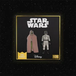 Accessories Pin Kings Star Wars Enamel Pin Badge Set 1.39 โ Prune Face And AT-ST Driver