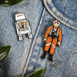 Pin Kings Star Wars Enamel Pin Badge Set 1.9 – Luke Skywalker: X Wing Pilot And R5 D4 12 Pin Kings Star Wars Enamel Pin Badge Set 1.9 – Luke Skywalker: X Wing Pilot And R5 D4