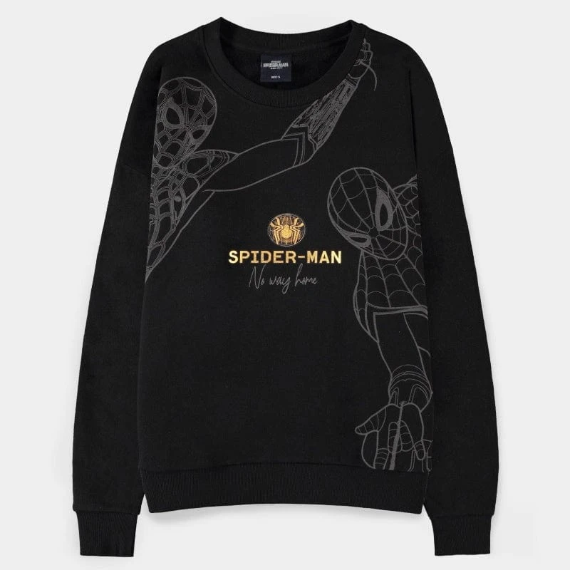 Official Marvel Spider-Man: No Way Home Women's Oversized Jumper / Sweater Avengers 3 Official Marvel Spider-Man: No Way Home Women's Oversized Jumper / Sweater Avengers