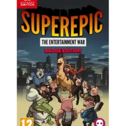 Nintendo Switch Games Numskull SuperEpic: The Entertainment War Badge Edition (Nintendo Switch)