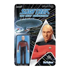 Official Star Trek The Next Generation Captain Picard Super7 ReAction Figure