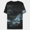 Apparel Official Skyrim Mountains Unisex Short Sleeved T-Shirts