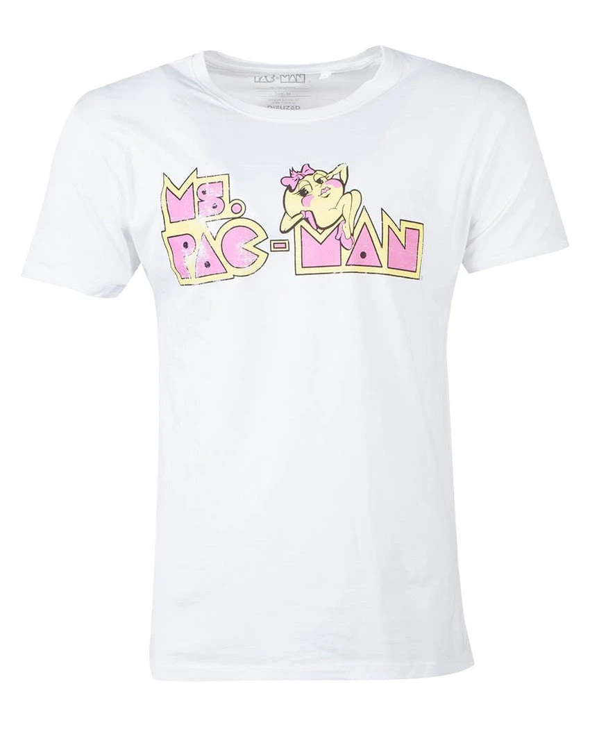 Official Ms. Pac-Man Logo T-Shirts 3 Official Ms. Pac-Man Logo T-Shirts