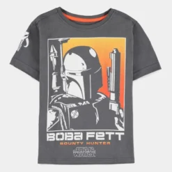 Official Star Wars Boba Fett The Legend Kids Short Sleeved T-Shirts Apparel