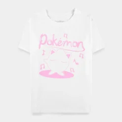 Official Pokemon Jigglypuff Sing Women's Short Sleeved T-shirt