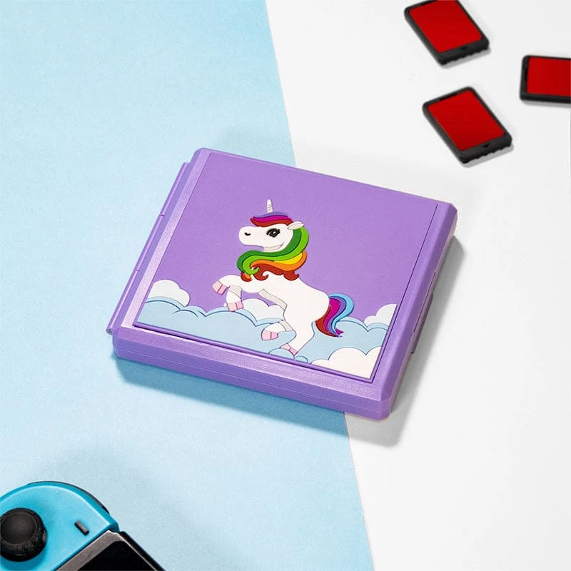 Numskull Nintendo Switch Unicorn Game Card Holder 3 Numskull Nintendo Switch Unicorn Game Card Holder
