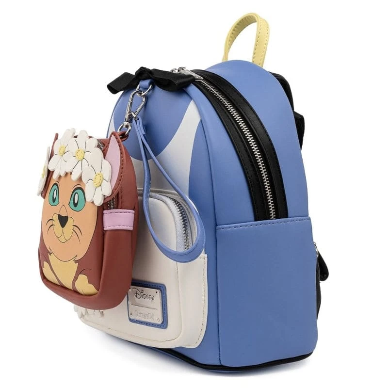 Loungefly Disney Alice In Wonderland Cosplay Mini Backpack With Detachable Mini Wristlet Bags 4 Loungefly Disney Alice In Wonderland Cosplay Mini Backpack With Detachable Mini Wristlet Bags