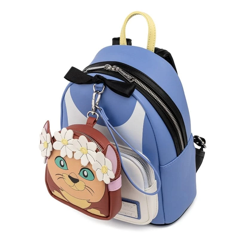 Loungefly Disney Alice In Wonderland Cosplay Mini Backpack With Detachable Mini Wristlet Bags 5 Loungefly Disney Alice In Wonderland Cosplay Mini Backpack With Detachable Mini Wristlet Bags