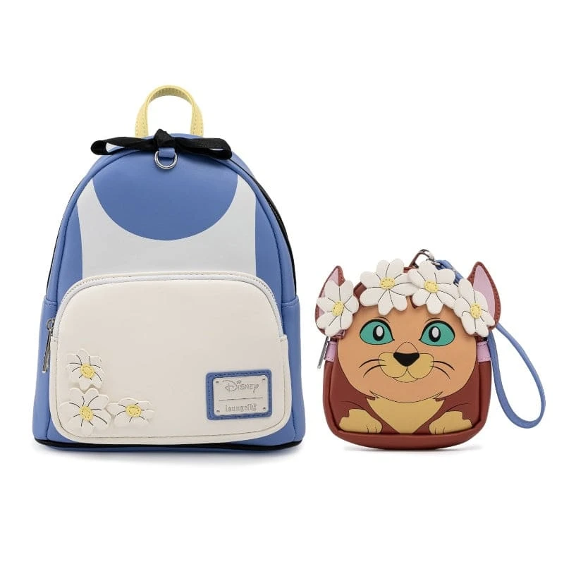 Loungefly Disney Alice In Wonderland Cosplay Mini Backpack With Detachable Mini Wristlet Bags 6 Loungefly Disney Alice In Wonderland Cosplay Mini Backpack With Detachable Mini Wristlet Bags