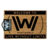 Official Westworld Live Without Limits Doormat Home & Office