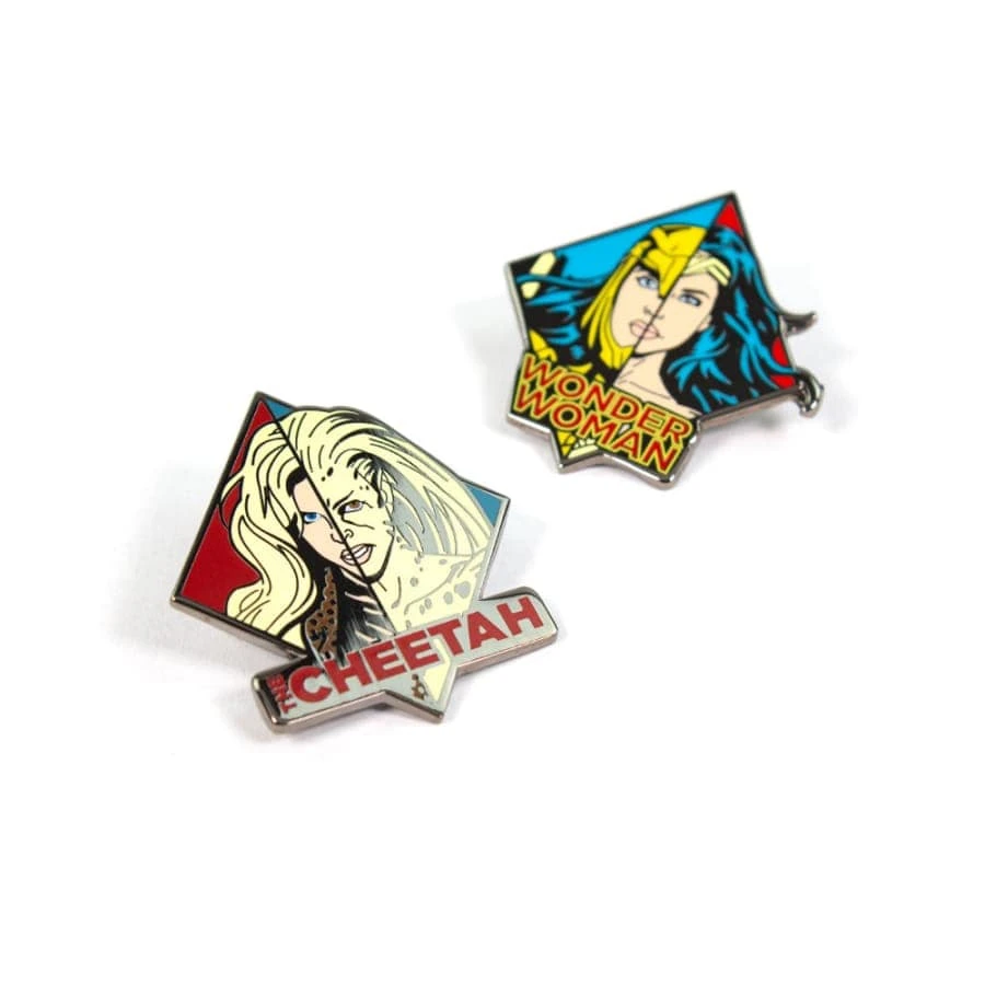 Wonder Women Pin Kings Wonder Woman '84 Enamel Pin Badge Set 1.1 - WW & Cheetah Accessories 6 Wonder Women Pin Kings Wonder Woman '84 Enamel Pin Badge Set 1.1 - WW & Cheetah Accessories