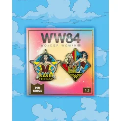 Wonder Women Pin Kings Wonder Woman '84 Enamel Pin Badge Set 1.3 - Save The Day Accessories