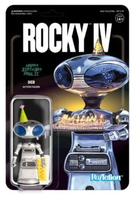 Official Rocky 4 ReAction Sico Paulies Robot Action Figure - 10 Cm 3 Official Rocky 4 ReAction Sico Paulies Robot Action Figure - 10 Cm