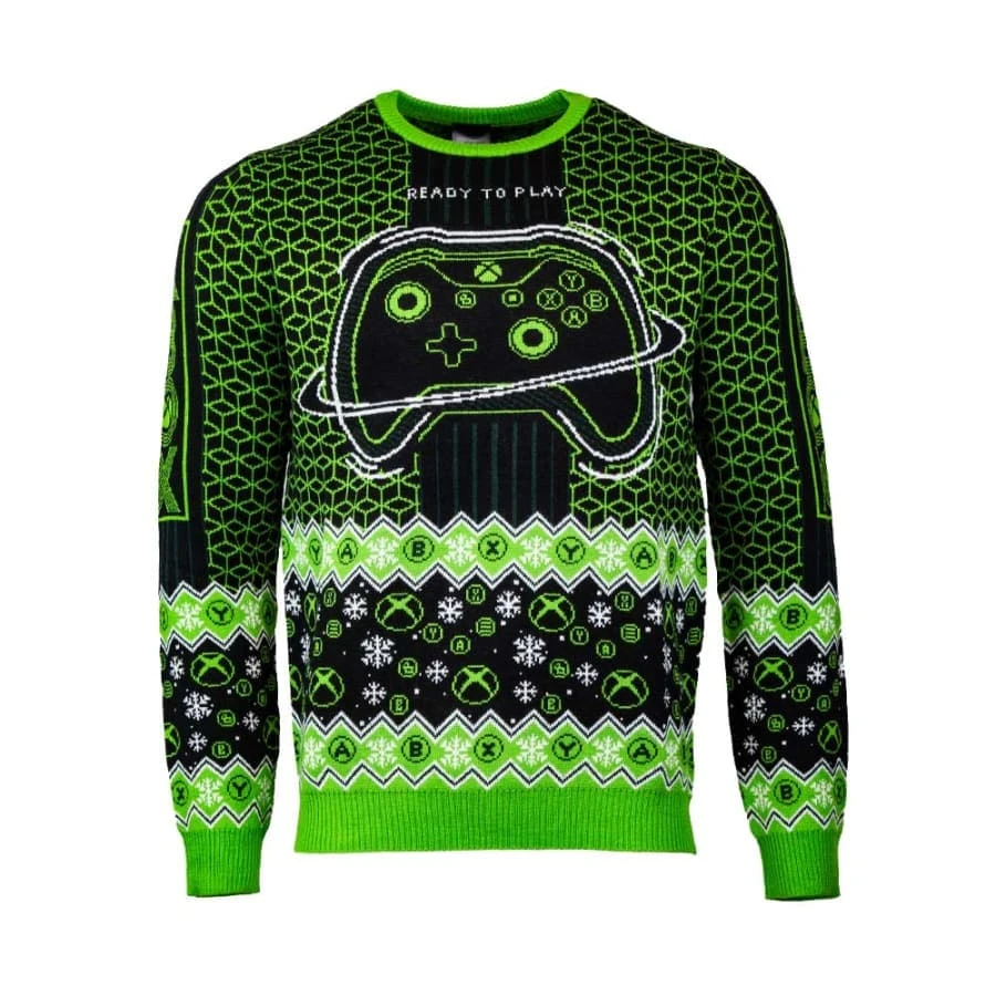 Xbox Christmas Jumper Official Xbox ‘Ready To Play’ Christmas Jumper / Ugly Sweater 3 Xbox Christmas Jumper Official Xbox ‘Ready To Play’ Christmas Jumper / Ugly Sweater