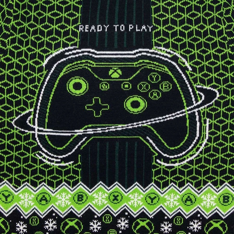 Xbox Christmas Jumper Official Xbox ‘Ready To Play’ Christmas Jumper / Ugly Sweater 7 Xbox Christmas Jumper Official Xbox ‘Ready To Play’ Christmas Jumper / Ugly Sweater