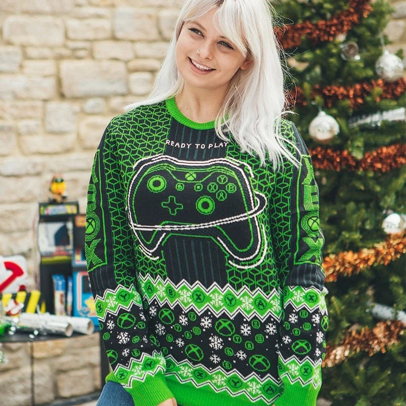 Xbox Christmas Jumper Official Xbox ‘Ready To Play’ Christmas Jumper / Ugly Sweater 5 Xbox Christmas Jumper Official Xbox ‘Ready To Play’ Christmas Jumper / Ugly Sweater
